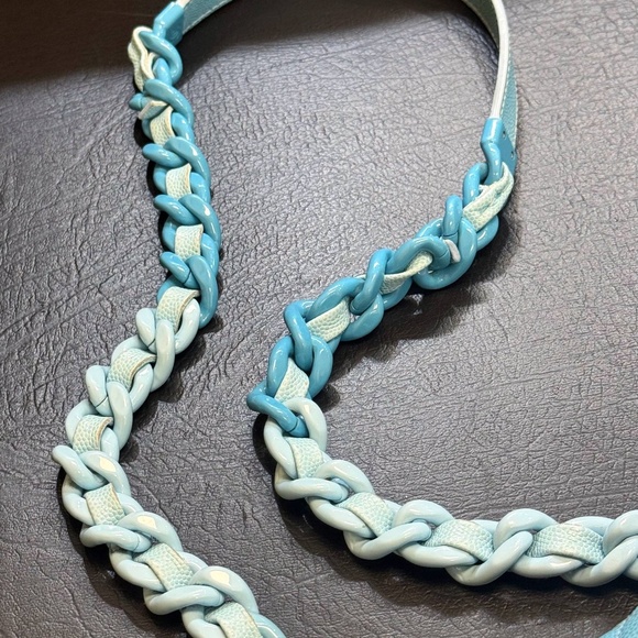 CHANEL My Everything Gradient Blue Ombre Shaded Quilted Caviar Medium Flap Bag - Picture 10 of 16